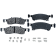 2-Wheel Set Front Wheel Hub,, 4WD, Includes (1) Brake Pad Set, (2) Wheel Hub and (2) Brake Disc