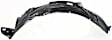 6-Piece Kit Driver Side Halogen Headlight, Without bulb(s), OE Replacement, Includes (2) Bumper Bracket, (1) Bumper Cover, (1) Fender, (1) Headlight and (1) Fender Liner