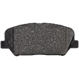 4-Wheel Set Front and Rear Brake Disc and Pad Kit, Plain Surface, 5 Lugs, Front-299.97 mm/Rear-261.87 mm, Organic, Pro-Line Series Includes (4) Brake Disc and (2) Brake Pad Set