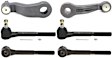 6-Piece Kit Front Suspension, includes Idler Arm, Pitman Arm, and Tie Rod End