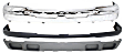 3-Piece Kit, Front, Upper Primed Bumper Cover, Includes (1) Bumper, (1) Bumper Cover, and (1) Valance
