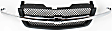 2004 Chevrolet Silverado 1500 - 3-Piece Kit Grille, Textured Gray,  Includes (1) Grille and (2) Grille Trim
