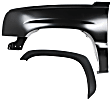 2-Piece Kit, Front, Driver Side Fender, Includes (1) Fender and (1) Fender Flares