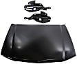 2006 Chevrolet Avalanche 2500 - 3-Piece Kit Factory Style Hood, For Models Without Body Cladding, Steel, Primed,  Includes (1) Hood and (2) Hood Hinge