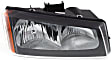 2004 Chevrolet Avalanche 1500 - 6-Piece Kit Driver and Passenger Side Halogen Headlight, With bulb(s), For Models Without Body Cladding, OE Replacement,  Includes (2) Fog Light, (2) Headlight, and (2) Turn Signal Light