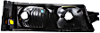 2004 Chevrolet Avalanche 1500 - 6-Piece Kit Driver and Passenger Side Halogen Headlight, With bulb(s), For Models Without Body Cladding, OE Replacement,  Includes (2) Fog Light, (2) Headlight, and (2) Turn Signal Light