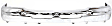 4-Piece Kit, Front Bumper, Chrome, Includes (1) Bumper, (1) Bumper Cover, (1) Grille, and (1) Valance