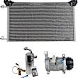 2007-2008 GMC Yukon XL 1500 - 3-Piece Kit A/C Compressor Kit, With Clutch, 4-Groove Pulley, Includes (1) A/C Compressor, (1) A/C Condenser and (1) A/C Service Kit