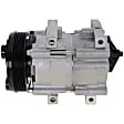 2-Piece Kit A/C Compressor Kit, With Clutch, 6-Groove Pulley, Includes (1) A/C Compressor and (1) A/C Service Kit