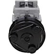 2-Piece Kit A/C Compressor Kit, With Clutch, 6-Groove Pulley, Includes (1) A/C Compressor and (1) A/C Service Kit