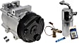 1996-2004 Ford Windstar - 2-Piece Kit A/C Compressor Kit, With Clutch, 6-Groove Pulley, Includes (1) A/C Compressor and (1) A/C Service Kit