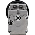 3-Piece Kit A/C Compressor Kit, With Clutch, 6-Groove Pulley, Includes (1) A/C Compressor, (1) A/C Condenser and (1) A/C Service Kit