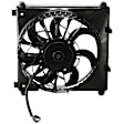2014 Tesla Model S - 2-Piece Kit A/C Condenser, Includes (1) A/C Condenser and (1) Cooling Fan Assembly