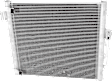 2-Piece Kit, Driver Side A/C Condenser, includes (1) A/C Condenser and (1) Cooling Fan Assembly