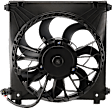 2-Piece Kit, Driver Side A/C Condenser, includes (1) A/C Condenser and (1) Cooling Fan Assembly