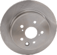 2-Wheel Set Rear Brake Disc and Pad Kit, Plain Surface 310.13 mm, Includes (1) Brake Pad Set and (2) Brake Disc