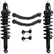 6-Piece Kit Rear Suspension Kit, Includes (2) Control Arm, (2) Sway Bar Link and (2) Shock Absorber and Strut Assembly