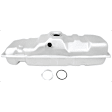 4-Piece Kit Galvanized Steel Fuel Tank, 25 gallons / 95 liters Includes (1) Fuel Pump, (1) Fuel Sending Unit, (1) Fuel Tank, and (1) Fuel Tank Strap