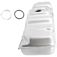 4-Piece Kit Galvanized Steel Fuel Tank, 25 gallons / 95 liters Includes (1) Fuel Pump, (1) Fuel Sending Unit, (1) Fuel Tank, and (1) Fuel Tank Strap