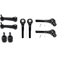 8-Piece Kit Idler Arm, Includes (2) Ball Joint, (2) Idler Arm, and (4) Tie Rod End