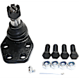 12-Piece Kit Idler Arm - Direct Fit, 12-Piece Kit, Includes (4) Ball Joint, (1) Idler Arm, (1) Pitman Arm, (2) Sway Bar Link, (2) Tie Rod Adjusting Sleeve, and (2) Tie Rod End