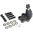 6-Piece Kit Front, Driver and Passenger Side, Upper and Lower Ball Joint, includes (4) Ball Joint and (2) Sway Bar Link