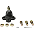 2002 Chevrolet Monte Carlo - 6-Piece Kit Front, Driver and Passenger Side, Lower Ball Joint, Standard Design,  Includes (2)Ball Joint, (2)Tie Rod End and (2)Sway Bar Link