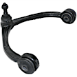 6-Piece Kit Front, Driver and Passenger Side, Upper Control Arm with Sway Bar Links and Tie Rod Ends