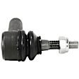 6-Piece Kit Front, Driver and Passenger Side, Upper Control Arm with Sway Bar Links and Tie Rod Ends