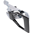1986 Pontiac Grand Am - 4-Piece Kit Front, Driver and Passenger Side Chrome Interior Door Handle, Without Door Lock Hole, 2-Door, Coupe,  Includes (2) Exterior Door Handle and (2) Interior Door Handle