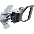 1986 Pontiac Grand Am - 4-Piece Kit Front, Driver and Passenger Side Chrome Interior Door Handle, Without Door Lock Hole, 2-Door, Coupe,  Includes (2) Exterior Door Handle and (2) Interior Door Handle