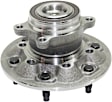 2-Wheel Set Front, Driver and Passenger Side Wheel Hub, 6 Lugs, With Bearing, Without Sensor, RWD, Includes (2) Sway Bar Link, (2) Ball Joint and (2) Wheel Hub