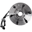 8-Piece Kit Front, Driver and Passenger Side Axle Assembly, AWD/4WD, Includes (2) Axle Assembly, (2) Ball Joint, (2) Tie Rod End, and (2) Wheel Hub