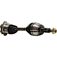 8-Piece Kit Front, Driver and Passenger Side Axle Assembly, AWD/4WD, Includes (2) Axle Assembly, (2) Ball Joint, (2) Tie Rod End, and (2) Wheel Hub