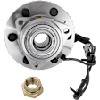 8-Piece Kit Front, Driver and Passenger Side Axle Assembly, AWD/4WD, Includes (2) Axle Assembly, (2) Ball Joint, (2) Tie Rod End, and (2) Wheel Hub