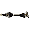 8-Piece Kit Front, Driver and Passenger Side Axle Assembly, AWD/4WD, Includes (2) Axle Assembly, (2) Ball Joint, (2) Tie Rod End, and (2) Wheel Hub