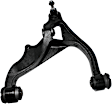 6-Piece Kit Front, Driver and Passenger Side, Upper and Lower, Control Arm, includes (4) Control Arm and (2) Sway Bar Link