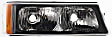 2007 Chevrolet Silverado 1500 Classic - 6-Piece Kit Grille, Textured Gray, Old Body Style,  Includes (1) Grille, (2) Grille Trim, (1) Headlight, (1) Headlight Bracket, and (1) Turn Signal Light
