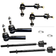 6-Piece Kit Front Suspension Kit, Includes (2) Sway Bar Link and (4) Tie Rod End