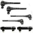 6-Piece Kit Front Suspension Kit, Includes (2) Tie Rod Adjusting Sleeve and (4) Tie Rod End