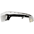 2-Piece Kit Front Bumper Chrome, Includes (1) Fog Light and (1) Bumper