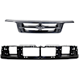 2-Piece Kit Header Panel, Includes (1) Grille Assembly and (1) Header Panel