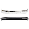 2-Piece Kit, Front Bumper, Chrome, Includes (1) Bumper and (1) Valance
