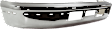 1992 Ford Bronco - 2-Piece Kit Front Bumper, For Models With Eddie Bauer Package, Chrome, Sport Utility, Includes (1) Bumper and (1) Bumper Trim