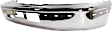 1992 Ford Bronco - 2-Piece Kit Front Bumper, For Models With Eddie Bauer Package, Chrome, Sport Utility, Includes (1) Bumper and (1) Bumper Trim