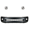 2006 Toyota Tacoma - 3-Piece Kit Front Textured Bumper Cover, 4WD, Pre Runner Models, For Models With Extension Holes, Includes (1) Bumper Cover and (2) Fog Light