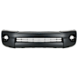 2006 Toyota Tacoma - 3-Piece Kit Front Textured Bumper Cover, 4WD, Pre Runner Models, For Models With Extension Holes, Includes (1) Bumper Cover and (2) Fog Light