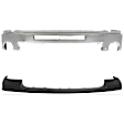 2011 GMC Sierra 1500 - 2-Piece Kit Front Bumper, Chrome, Includes (1) Bumper and (1) Bumper Cover