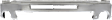 2011 GMC Sierra 1500 - 2-Piece Kit Front Bumper, Chrome, Includes (1) Bumper and (1) Bumper Cover