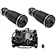 3-Piece Kit, Air Suspension Compressor, includes (2) Air Spring and (1) Air Suspension Compressor